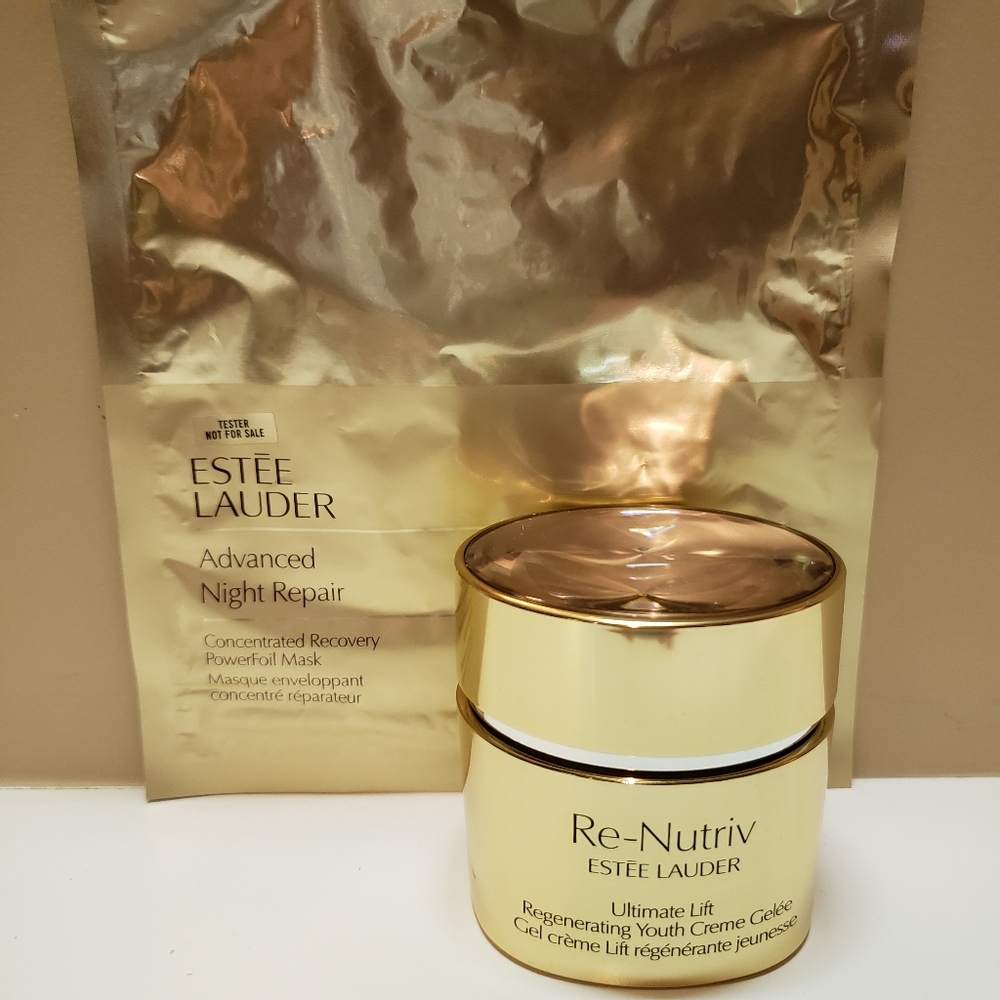 Estee Lauder Ultimate Lift Regenerating Youth Creme gelee.